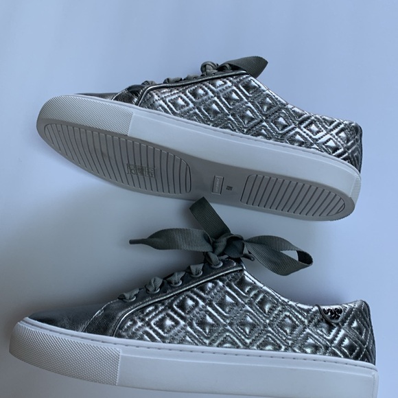Tory Burch Women’s Low-Top Leather Upper Sneakers - Picture 4 of 9
